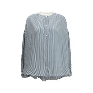 Kristina Ti Bicolor Viscose Pattern Women's Shirt